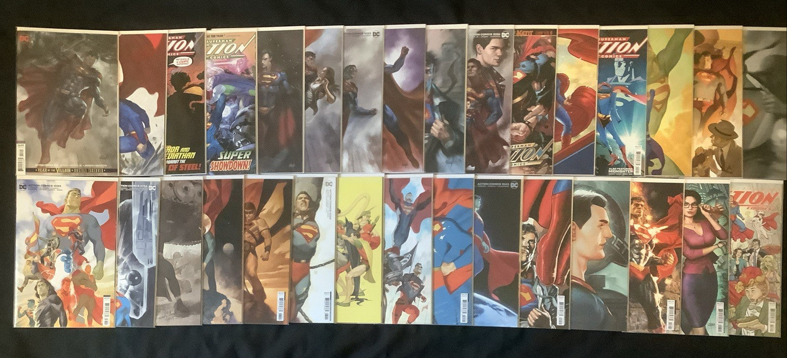 Action Comics #957-1048 (Missing #1035) Comic Lot, DC, Additional Variant Covers