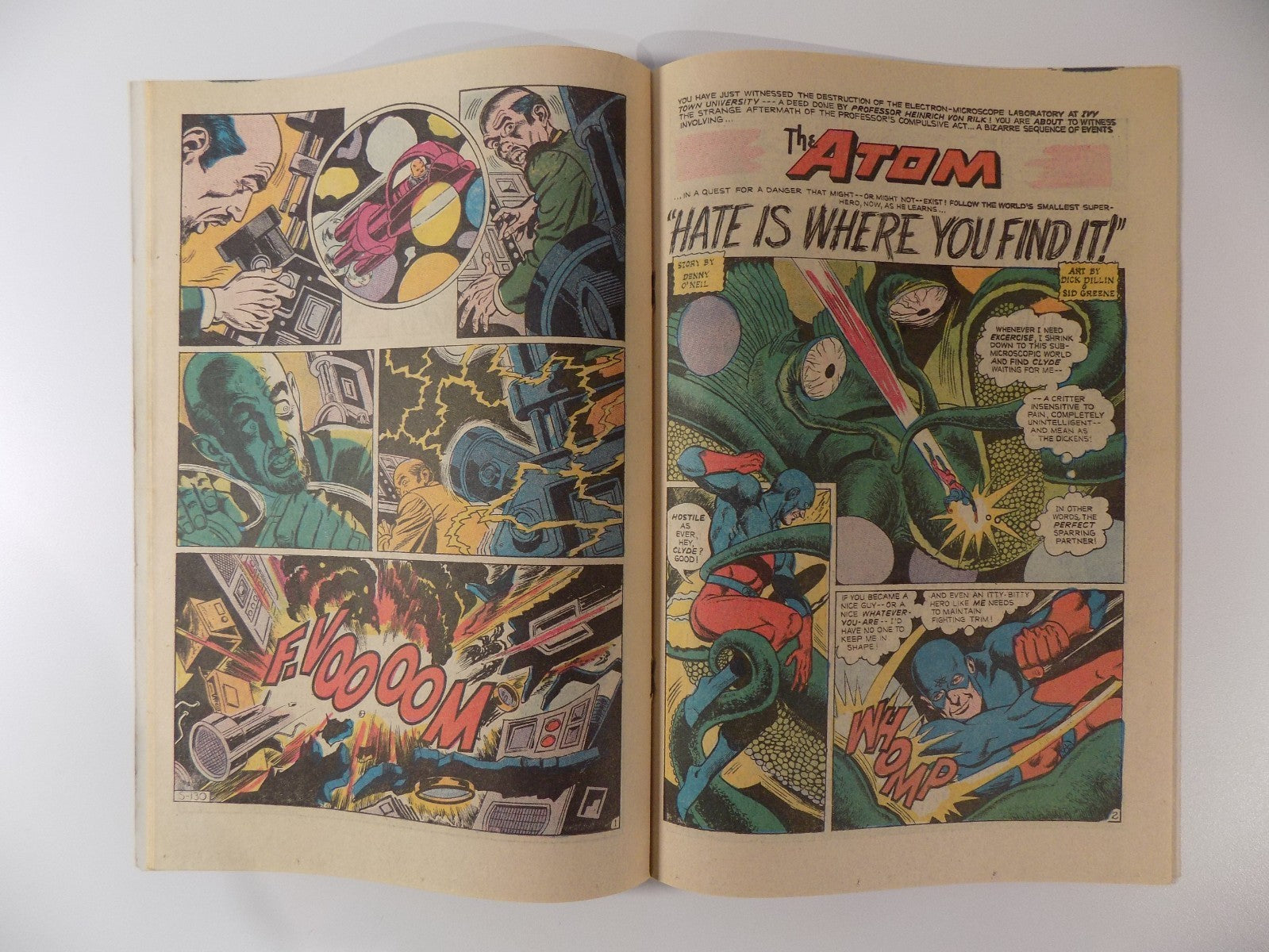 Atom #44 DC Comic September 1969 Fine+