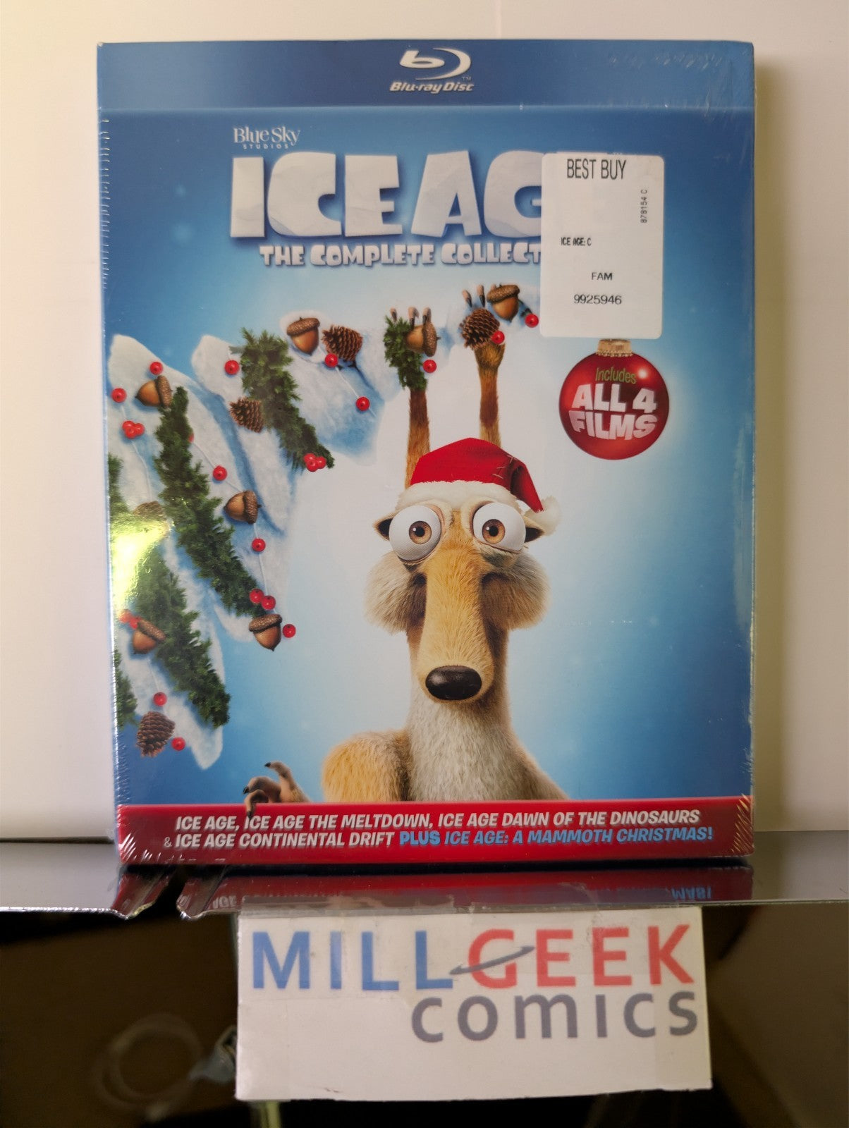 Ice Age Collision Course / Ice Age Complete Collection, 5 Movie Set (Blu-Ray)-JD