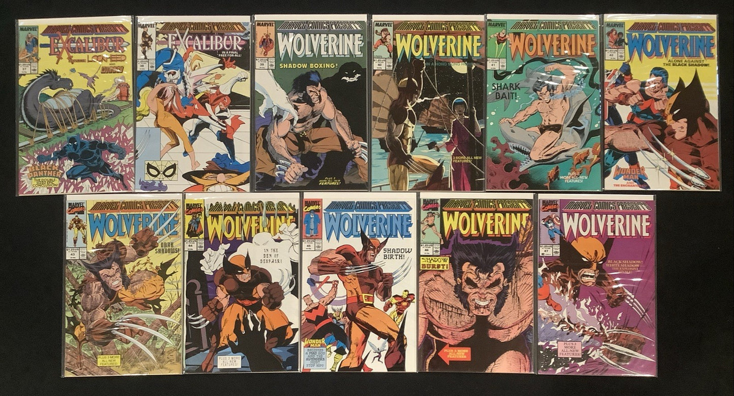 Marvel Comics Presents #1-47 Comic Lot, Chris Claremont/John Buscema, 1998