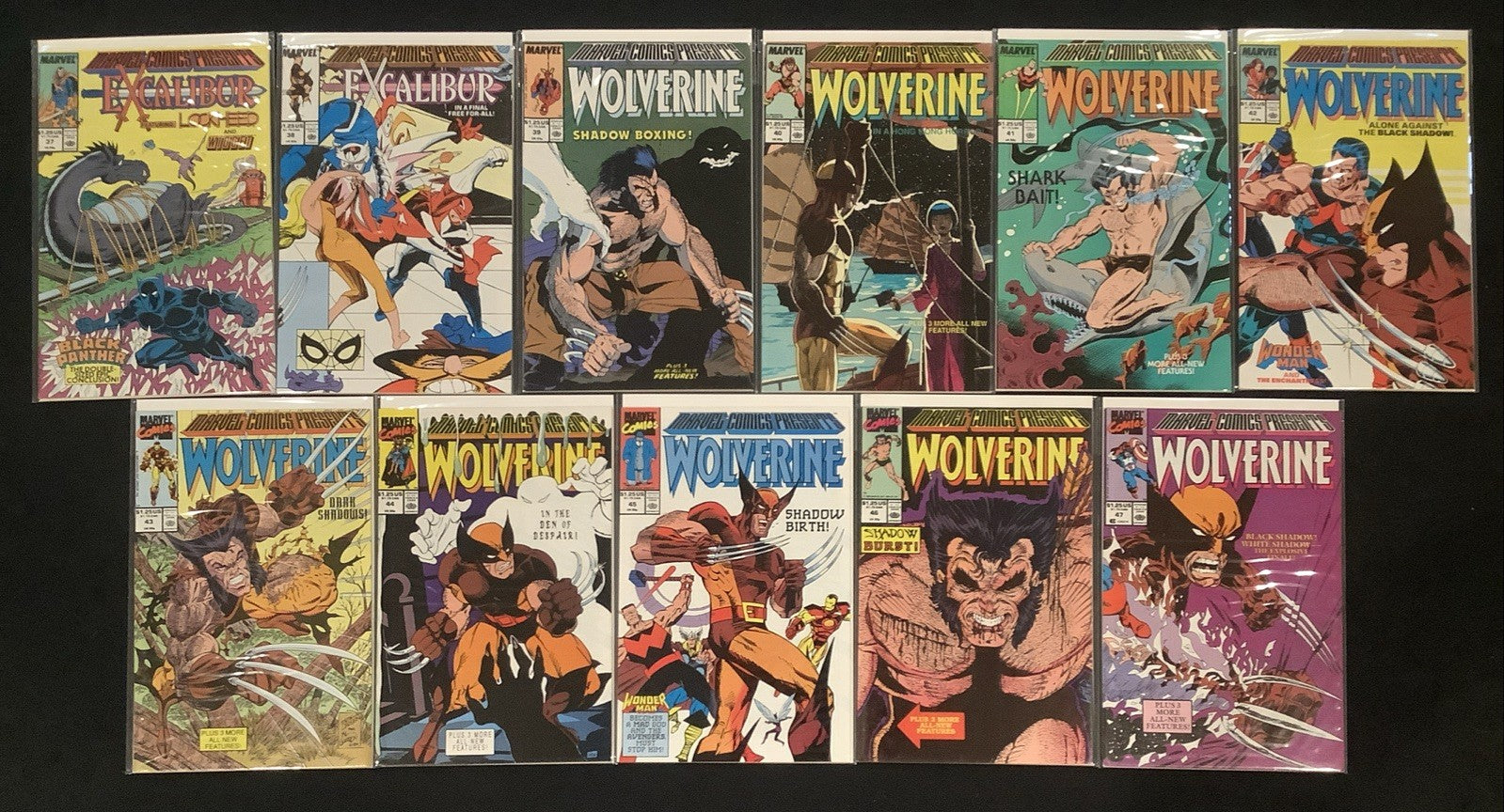 Marvel Comics Presents #1-47 Comic Lot, Chris Claremont/John Buscema, 1998