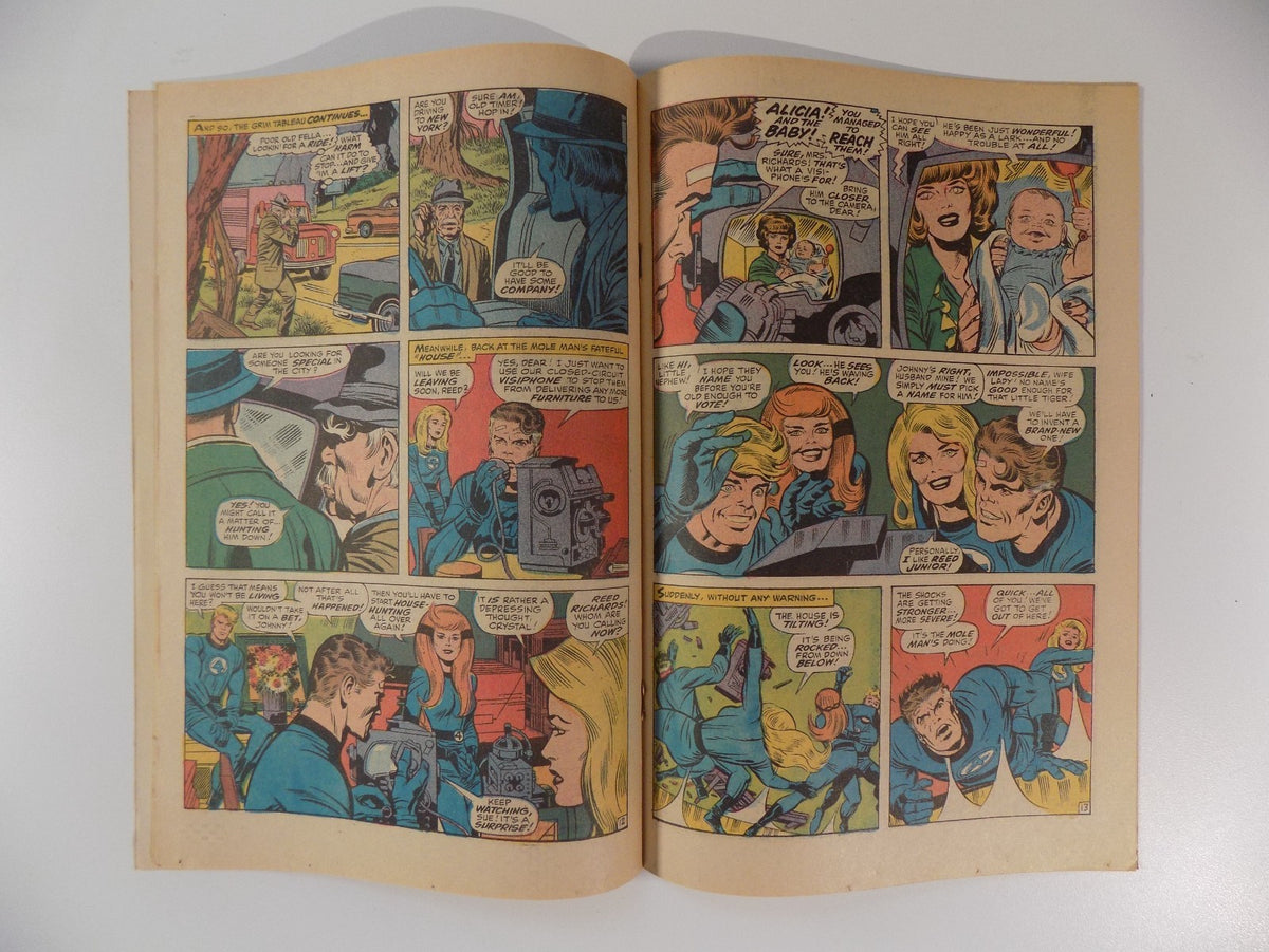 Fantastic Four #90 Marvel Comic September 1969 Very Fine-