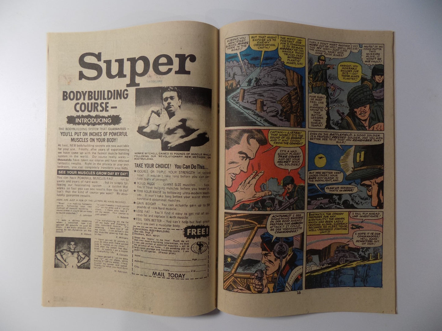 Special Marvel Edition #9-14 Sgt. Fury 1973 Very Fine or Better