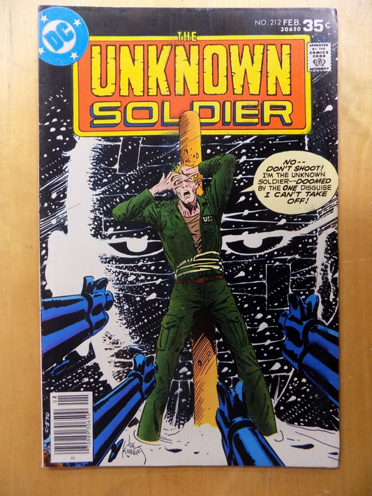 Unknown Soldier #212-221 DC Comics All Fine+ or Better Joe Kubert