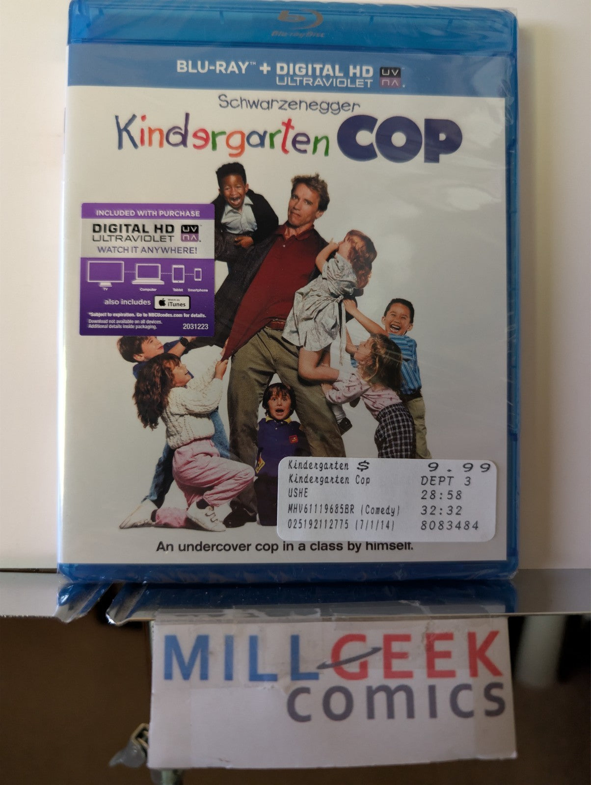Uncle Buck / Kindergarten Cop, 2 Comedy Movie Set (Blu-ray) -JD