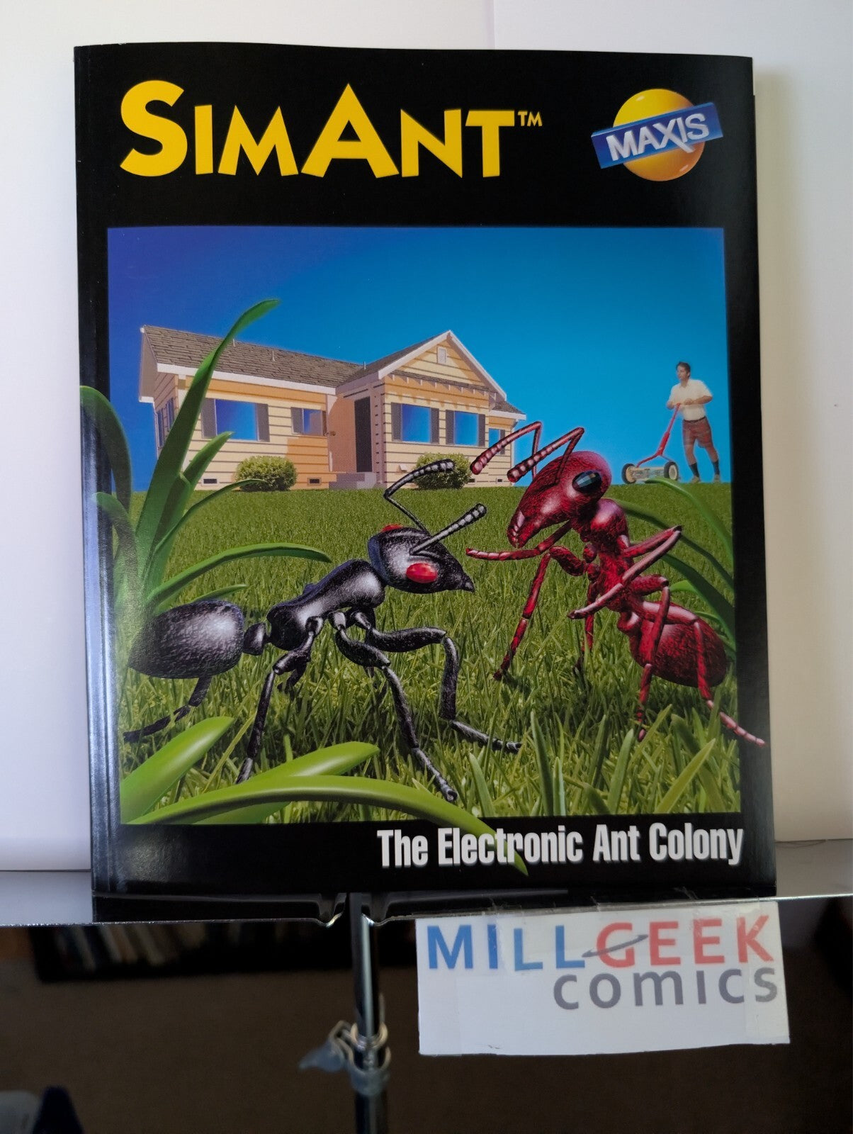 SimAnt (Amiga 3.5") Big Box All Manuals NO DISKS -JD