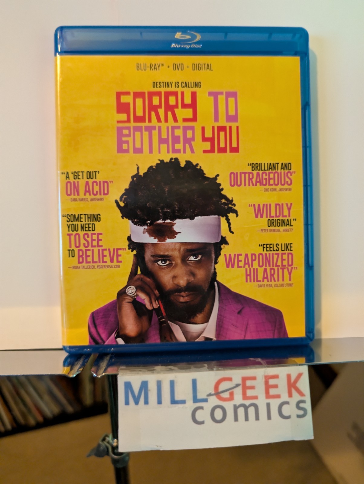 Sorry to Bother You, Boots Riley, RARE OOP (Blu-ray) -JD