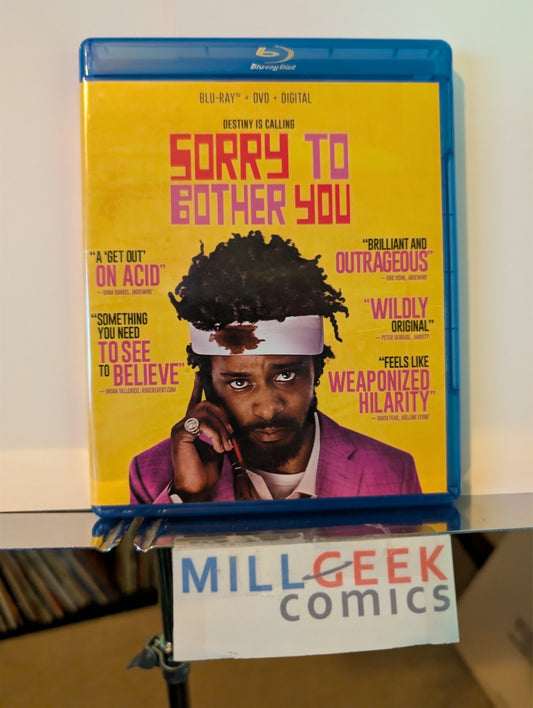 Sorry to Bother You, Boots Riley, RARE OOP (Blu-ray) -JD