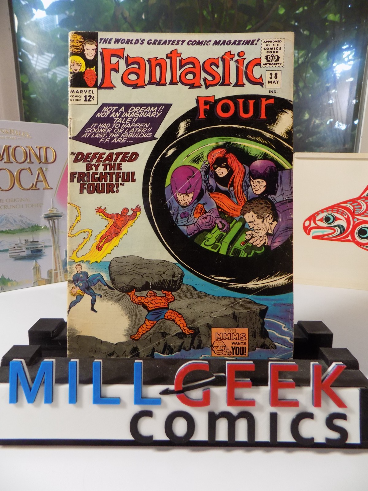 Fantastic Four #38 Marvel Comic May 1965 Very Good+