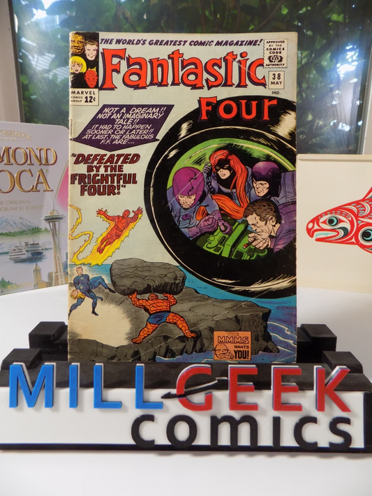 Fantastic Four #38 Marvel Comic May 1965 Very Good+