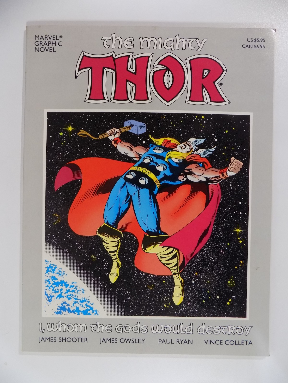 The Mighty Thor Marvel Graphic Novel #33 Near Mint- 1987