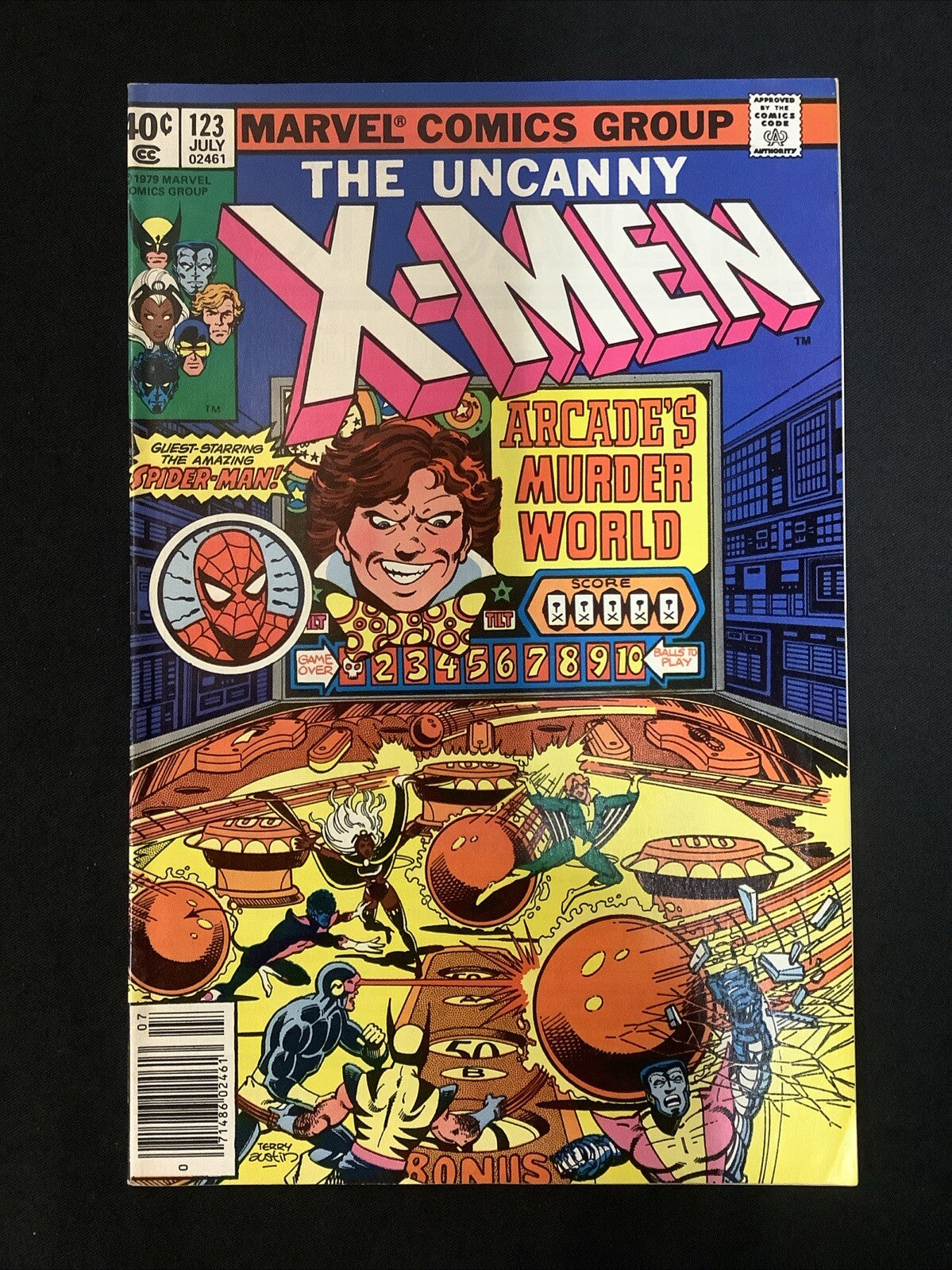 Uncanny X-Men #123 (1979) VF- (7.5) Chris Claremont/John Byrne, Newsstand