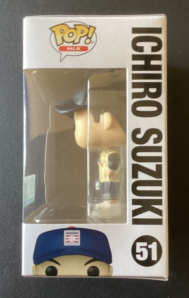 Funko Pop Ichiro Suzuki Seattle Mariners Hall of Fame Figure SGA 8/6/25