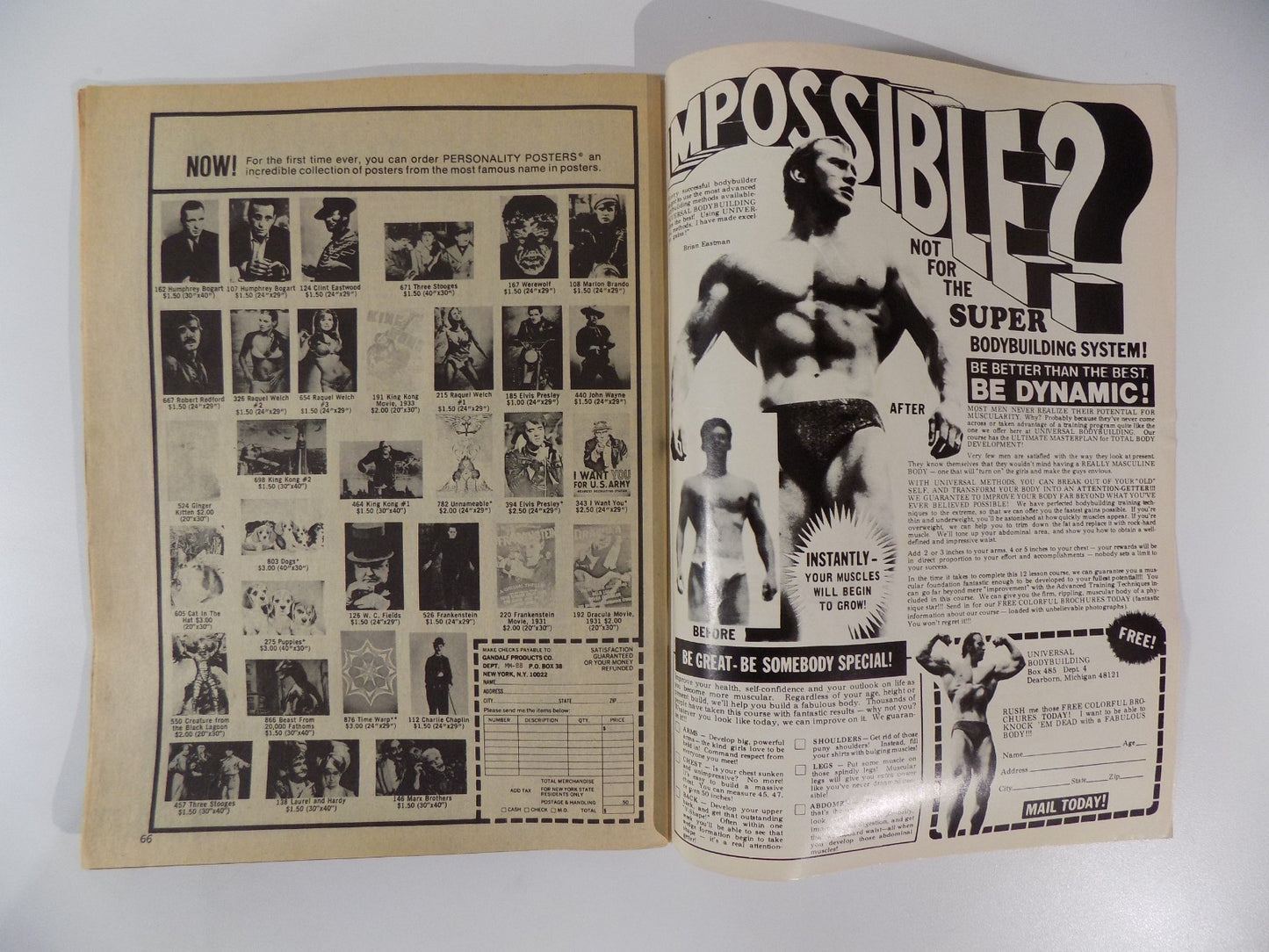 Marvel Preview Magazine #8 Presents The Legion of Monsters Fall 1976 Fine+