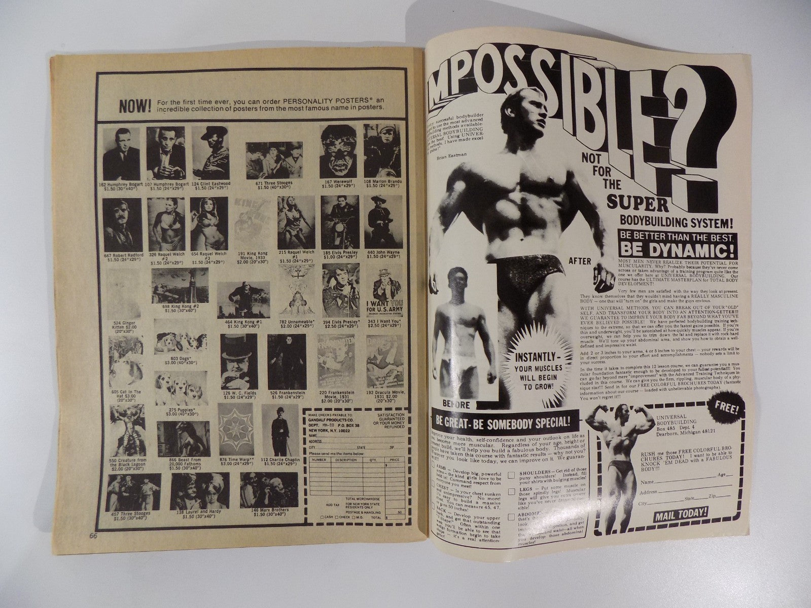 Marvel Preview Magazine #8 Presents The Legion of Monsters Fall 1976 Fine+