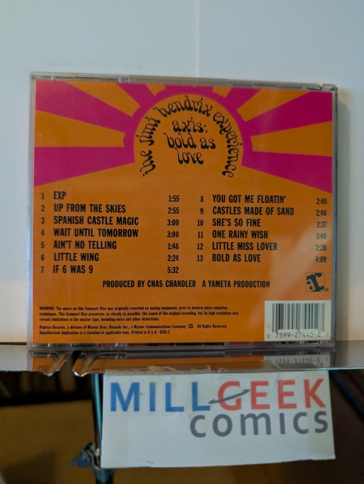 Jimi Hendrix 3 CD lot (Axis: Bold as Love, Are You Experienced, Ultimate Ex) -JD