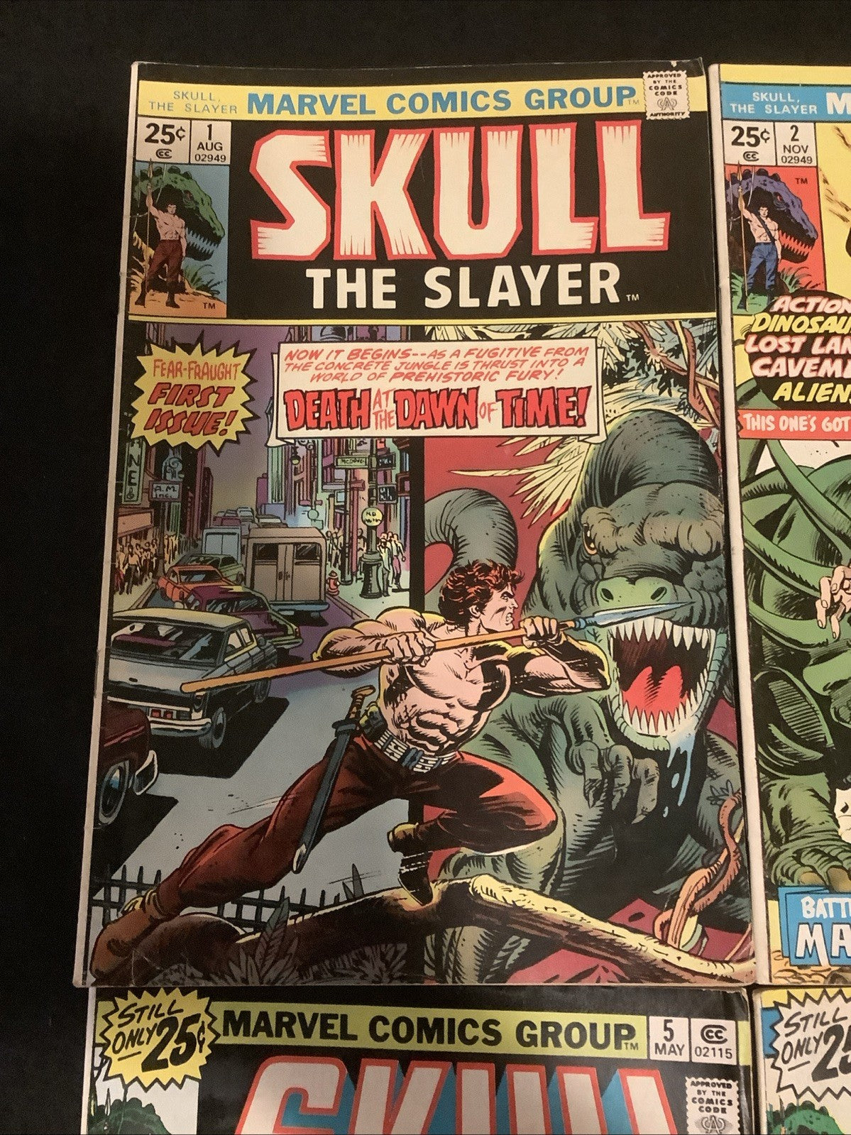 Skull the Slayer #1-8 Complete Comic Series, Marvel Comics, Gil Kane, 1st Skull