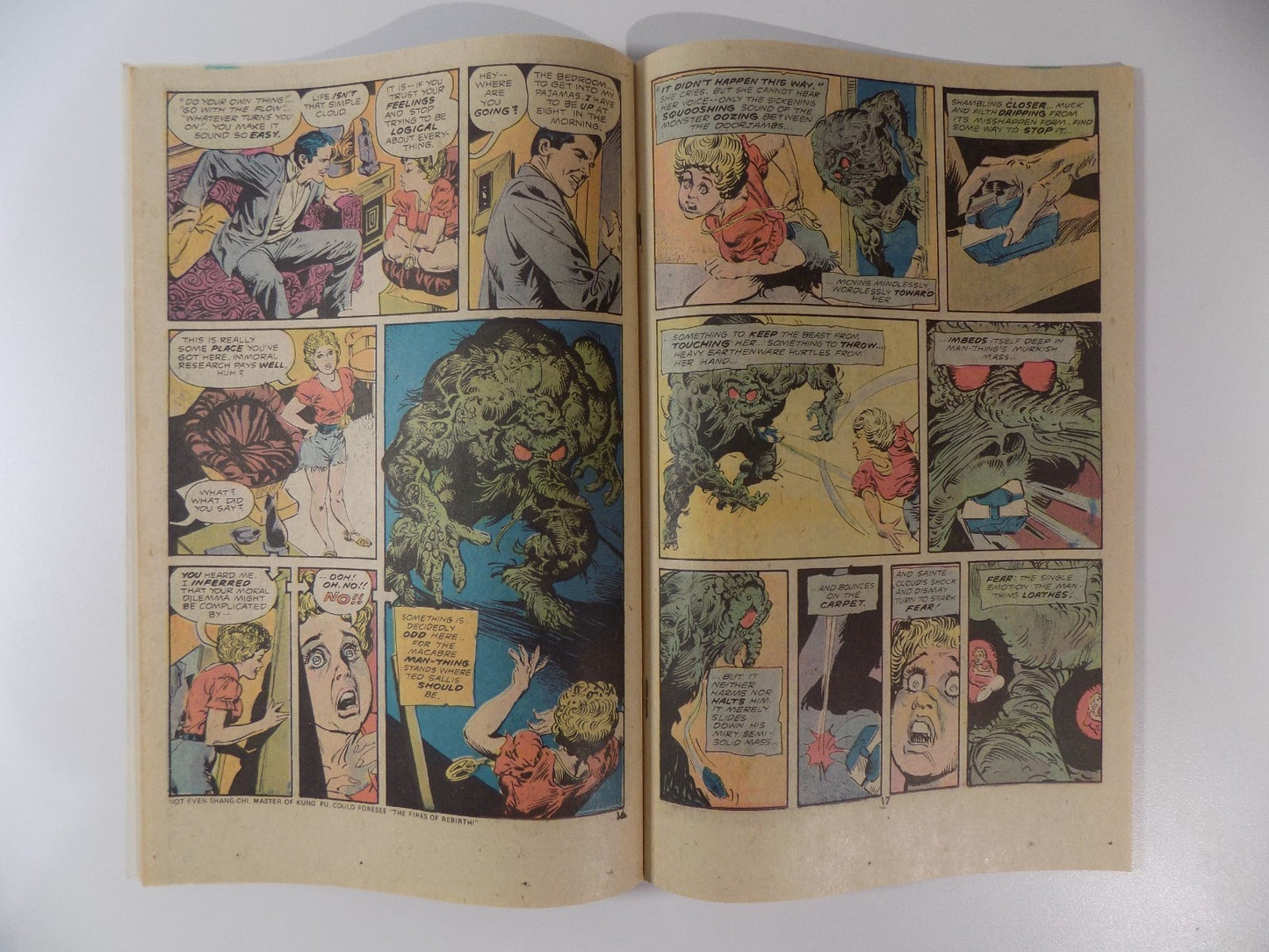 Man-Thing #15 Marvel Comic March 1975 Near Mint-