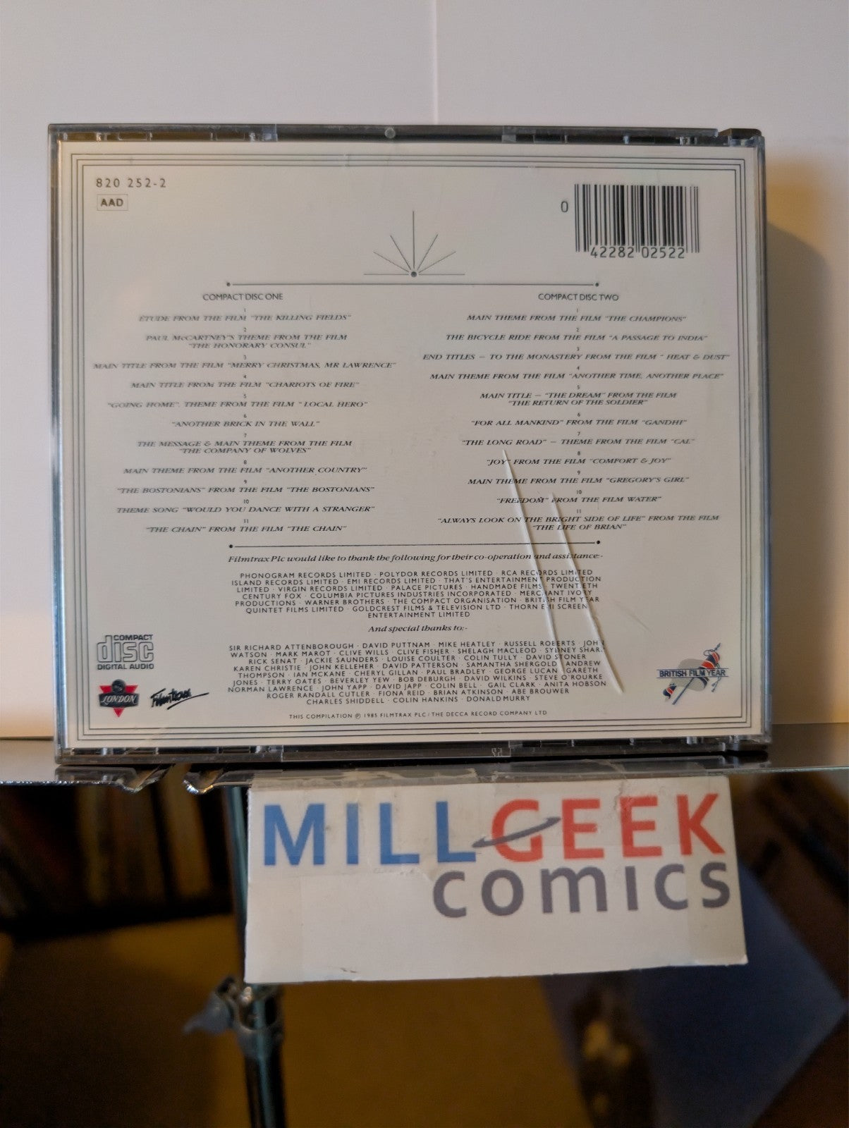 Movie Soundtrack 3 CD Lot (British Films, Waking Ned Devine, Gladiator) -JD