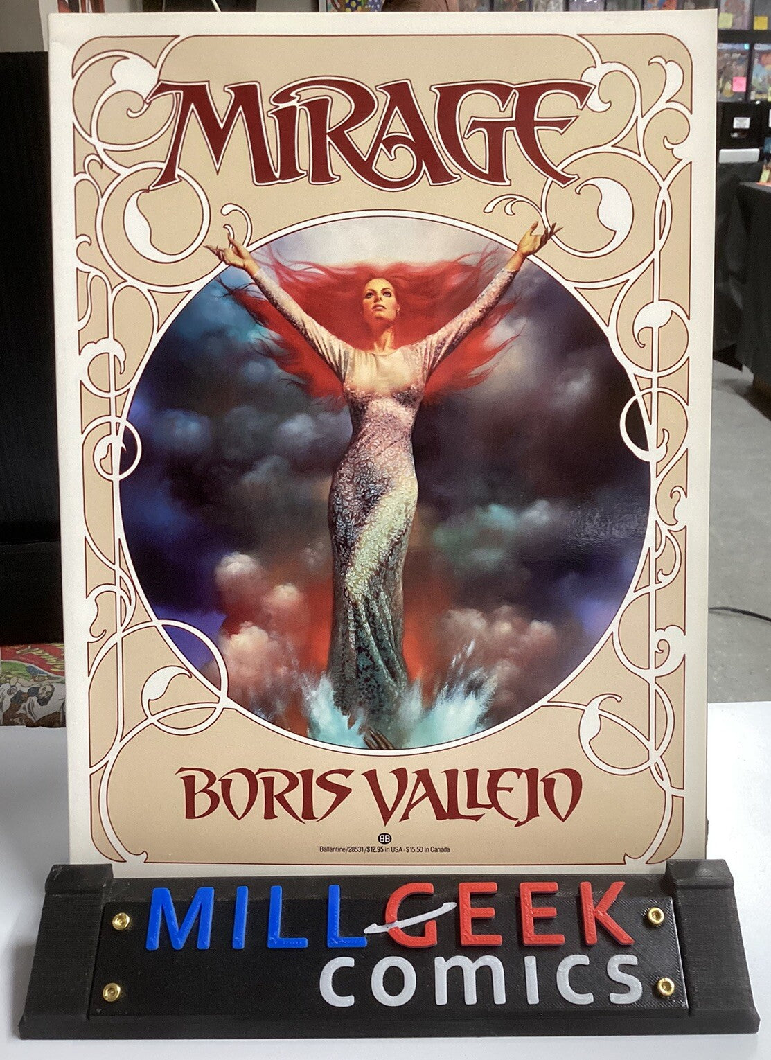 Mirage, By Boris Vallejo, Erotic Fantasy Art Book, 1st Edition 1982 Soft Cover