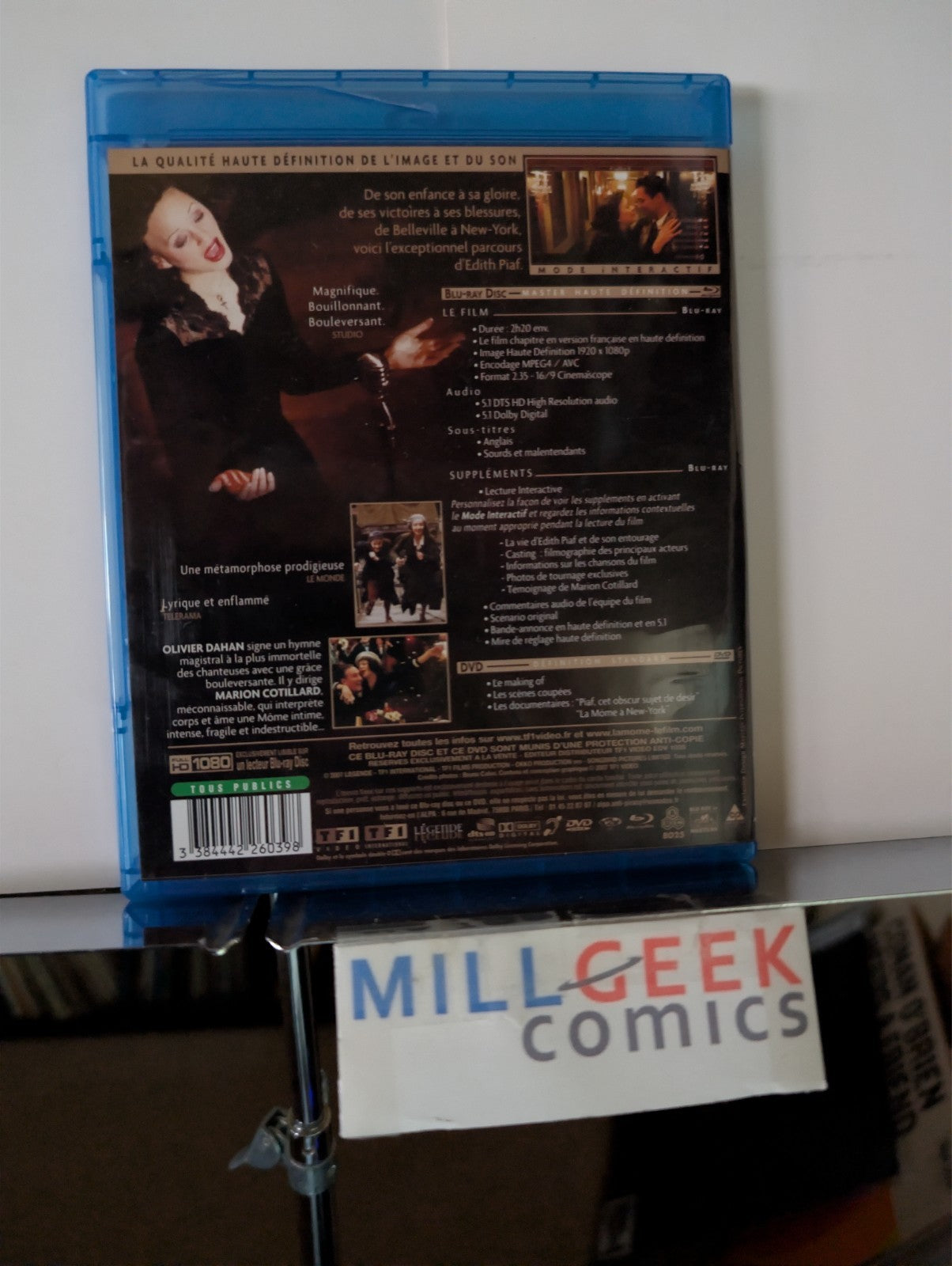 La Mome, Region Free (Blu-Ray) Like New -JD