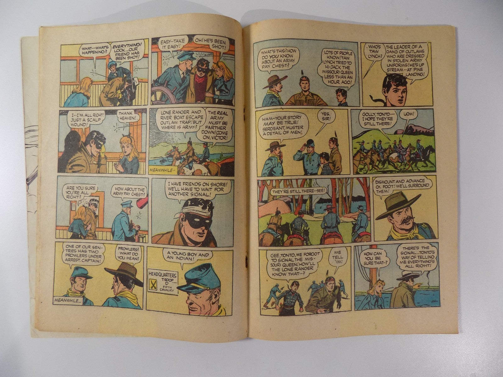 Lone Ranger #11 Dell Comic May 1949 Fine-