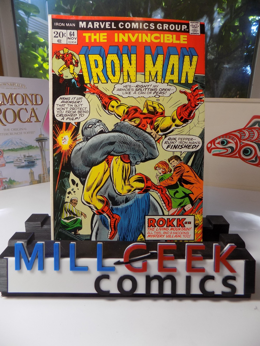 Iron Man #64 Marvel Comic November 1973 Very Fine