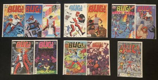 Bug! The Adventures Of Forager #1-6 Complete Comic Set, Includes All Variants!
