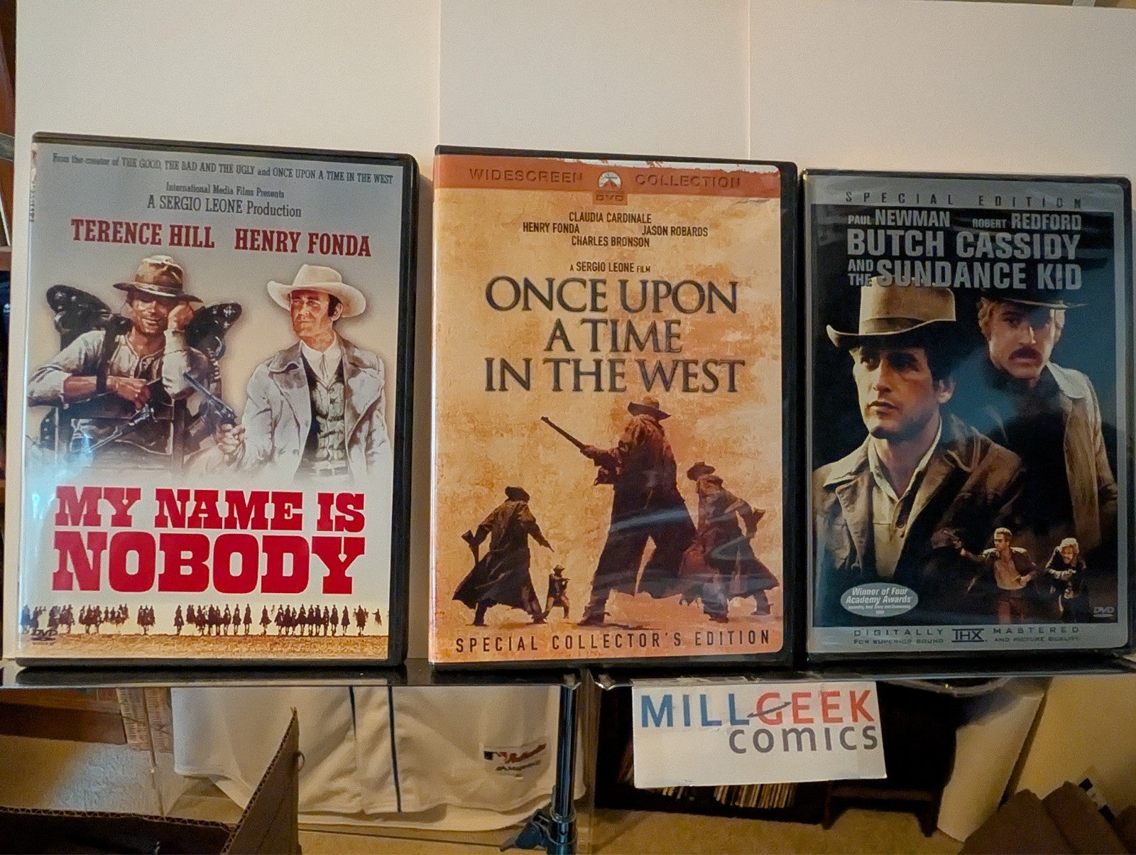 My Name is Nobody / Once Upon a Time in the West / Butch Cassidy (DVD) -JD