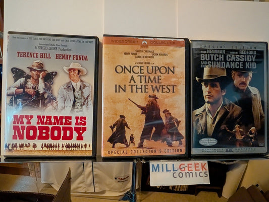 My Name is Nobody / Once Upon a Time in the West / Butch Cassidy (DVD) -JD