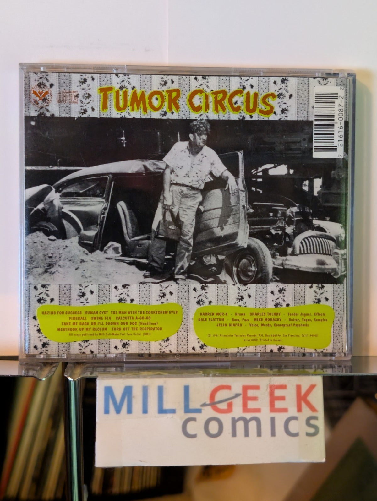Tumor Circus - Alternative Tentacle Records (CD 1991) Like New -JD