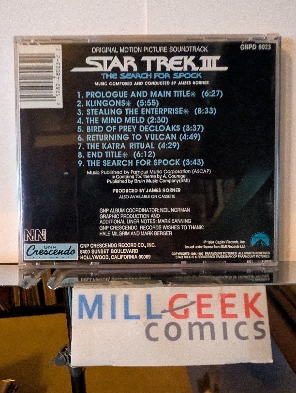 Sci-Fi Soundtrack 3 CD Lot (Star Trek II, Star Trek III, Close Encounters) -JD