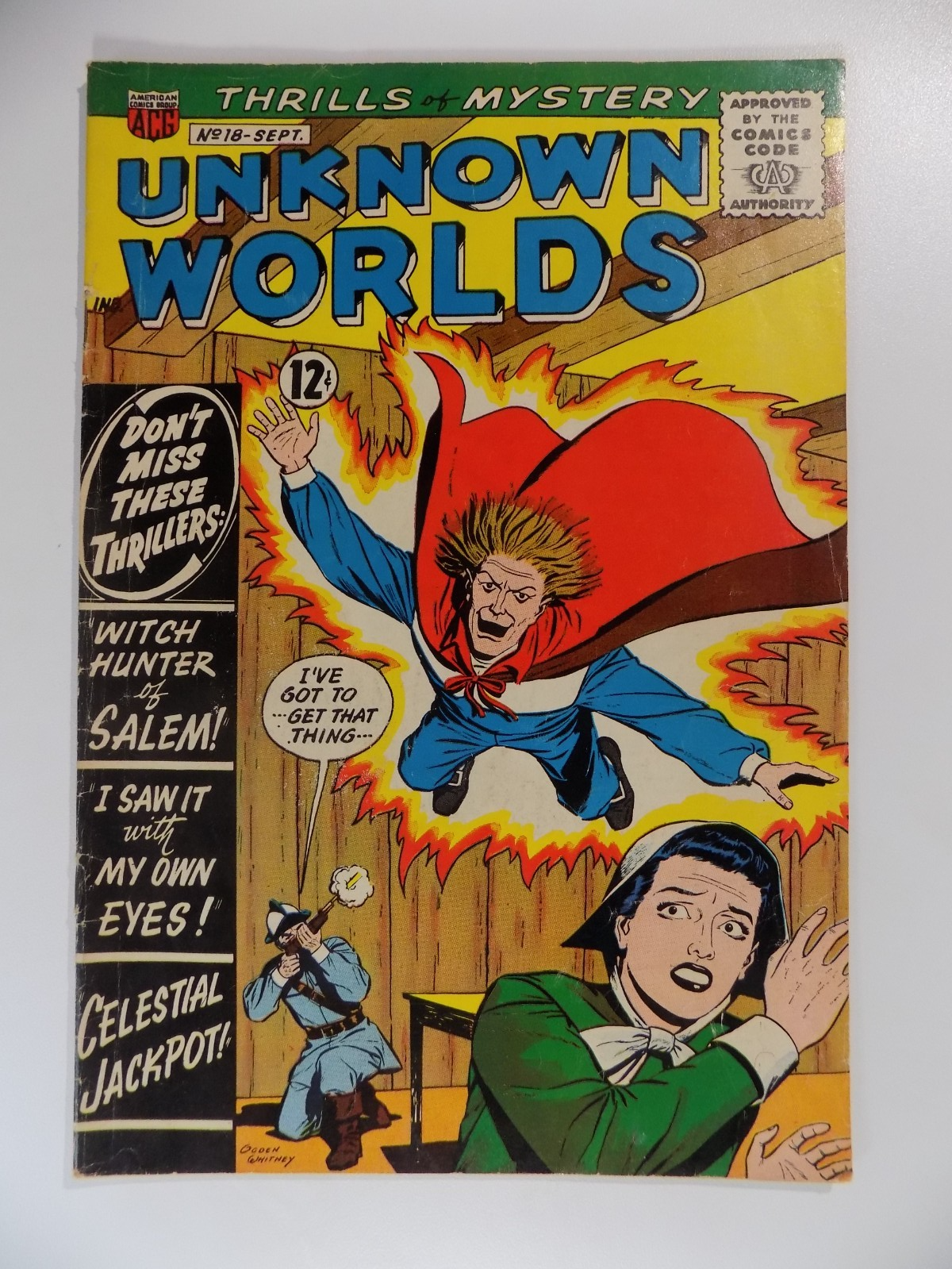 Unknown Worlds #18 American Comic March 1962 Fine-