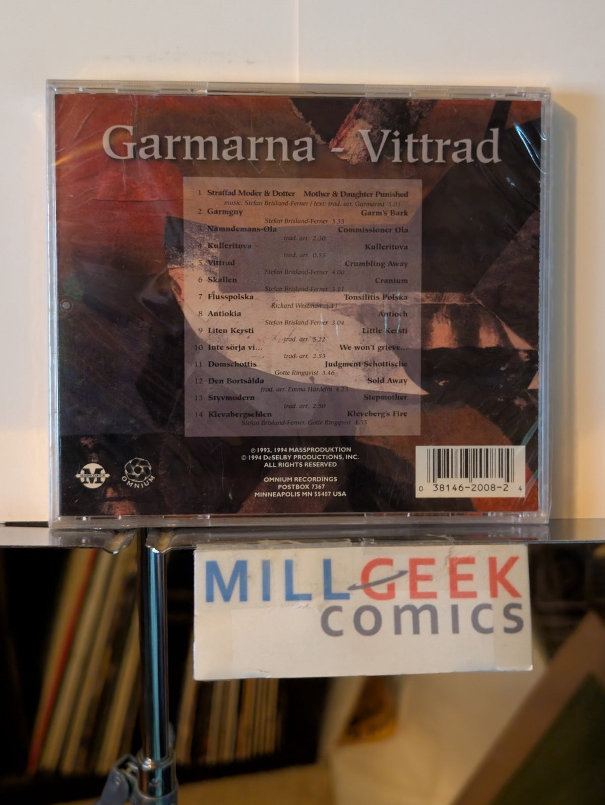 Garmarna - Vittrad, Massproduktion (CD 1994) -JD