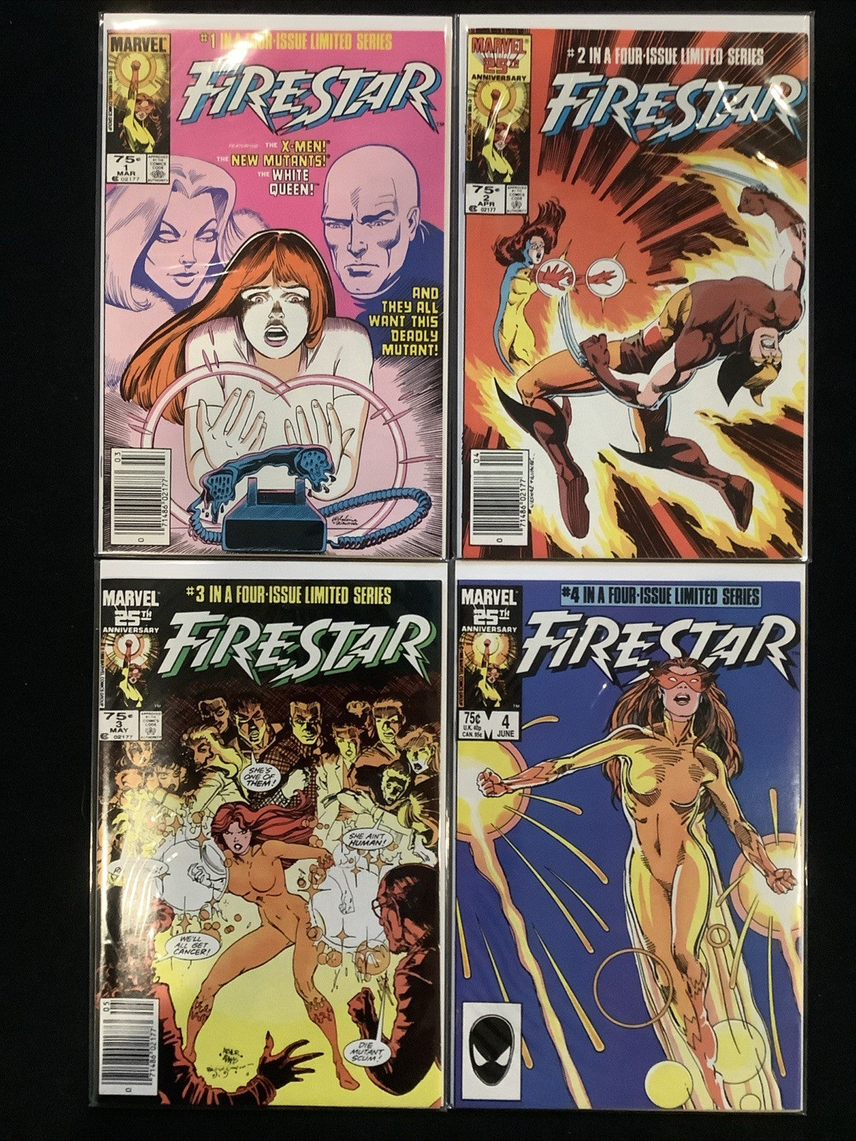 Marvel Limited Series Bundle: Falcon, Firestar, Hawkeye, Iceman, 16 Comics Total