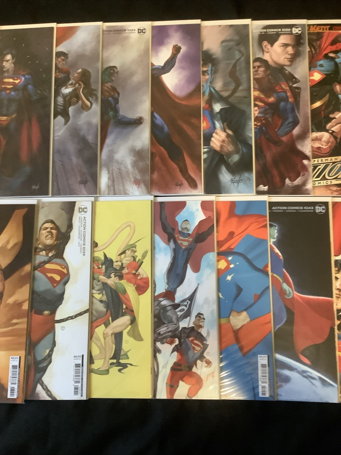 Action Comics #957-1048 (Missing #1035) Comic Lot, DC, Additional Variant Covers