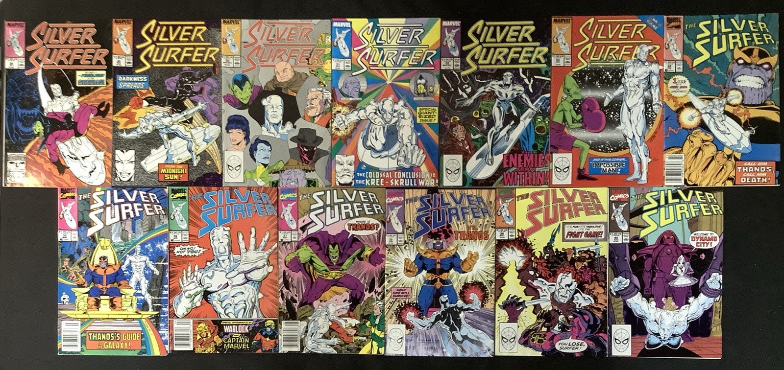 Silver Surfer #1-82 + #50 Comic Lot, Reader Copies, 1st App Infinity Gauntlet