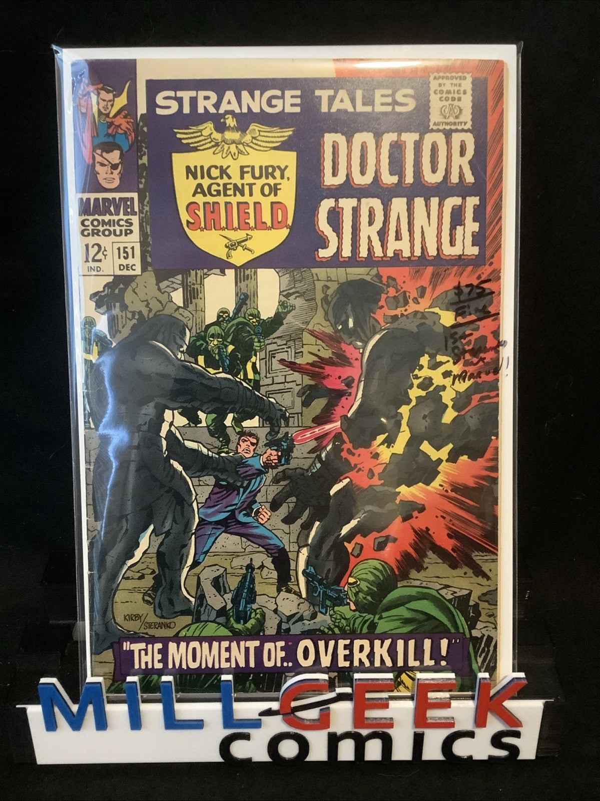 Strange Tales #151 (Marvel Comics 1966) Fine (6.0) 1st Steranko At Marvel