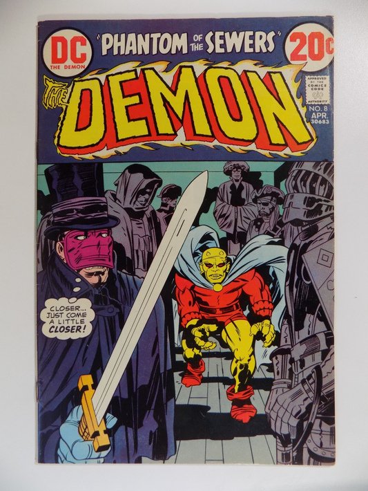 Demon #8 DC Comic April 1973 Very Fine-