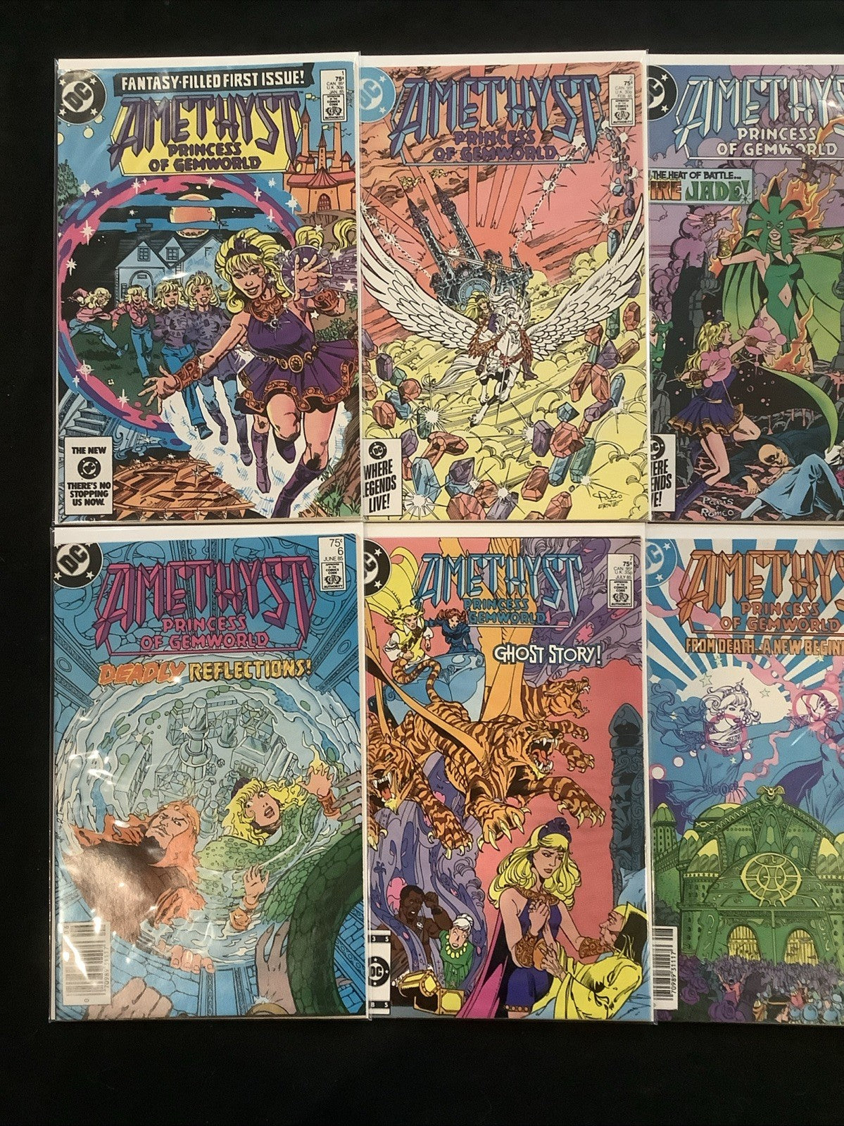 Amethyst Comic Bundle: Vol 1 #1-3 & Vol 2 #1-10, (13 Comic Lot), DC Comics