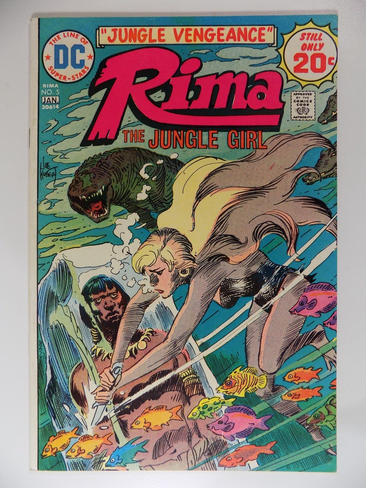 Rima the Jungle Girl #1-7 Complete! DC Comics 1974-75 VF or Better