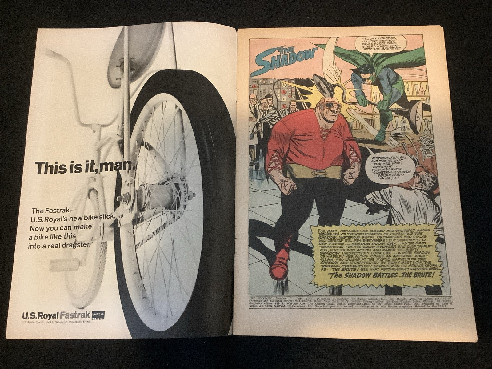 The Shadow #7 (ARCHIE COMICS) F+ (6.5)