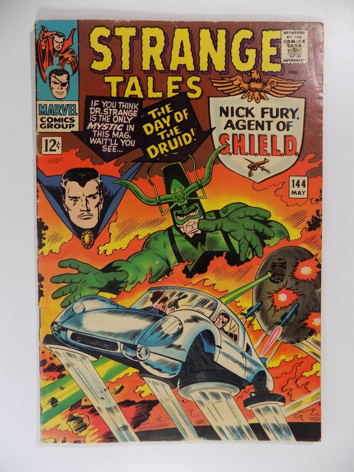 Strange Tales #144 Marvel Comic May 1966 Fine+
