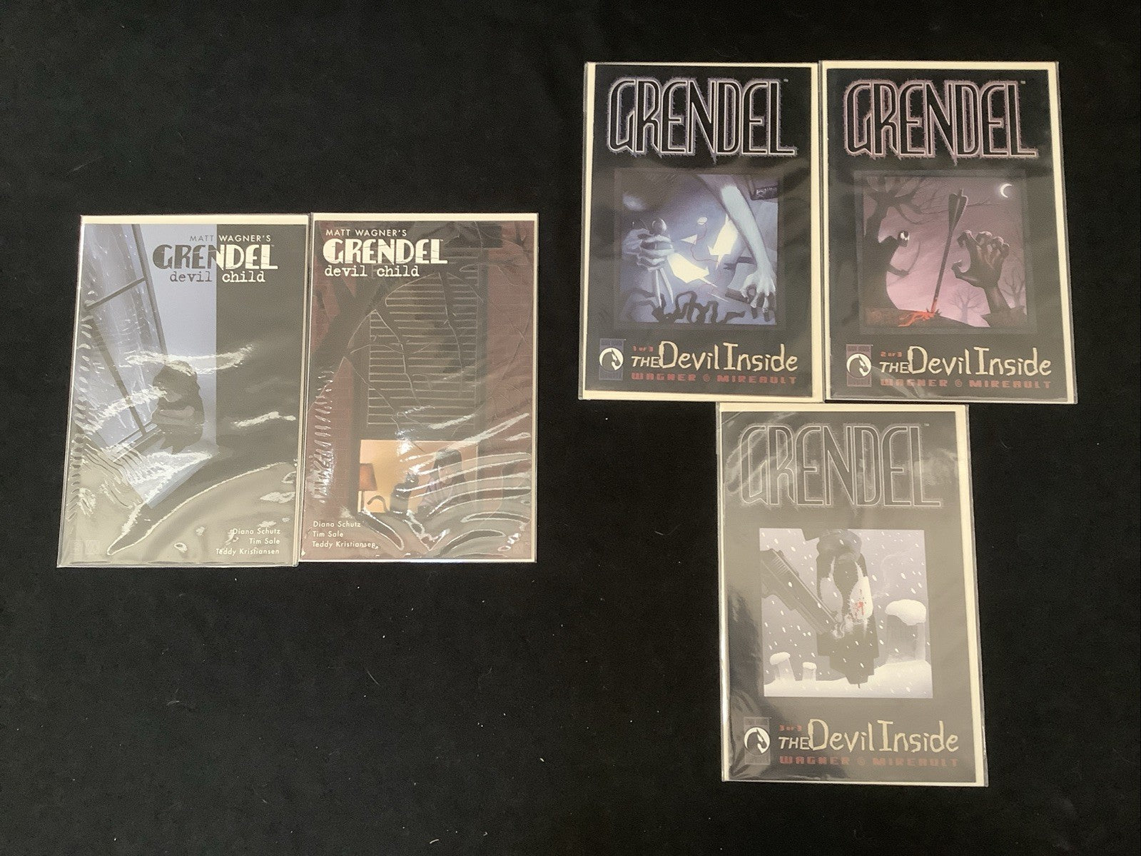 Grendel Bundle: Devil’s Legacy/Devil Child/Devil Inside, All Complete, 17 Comics