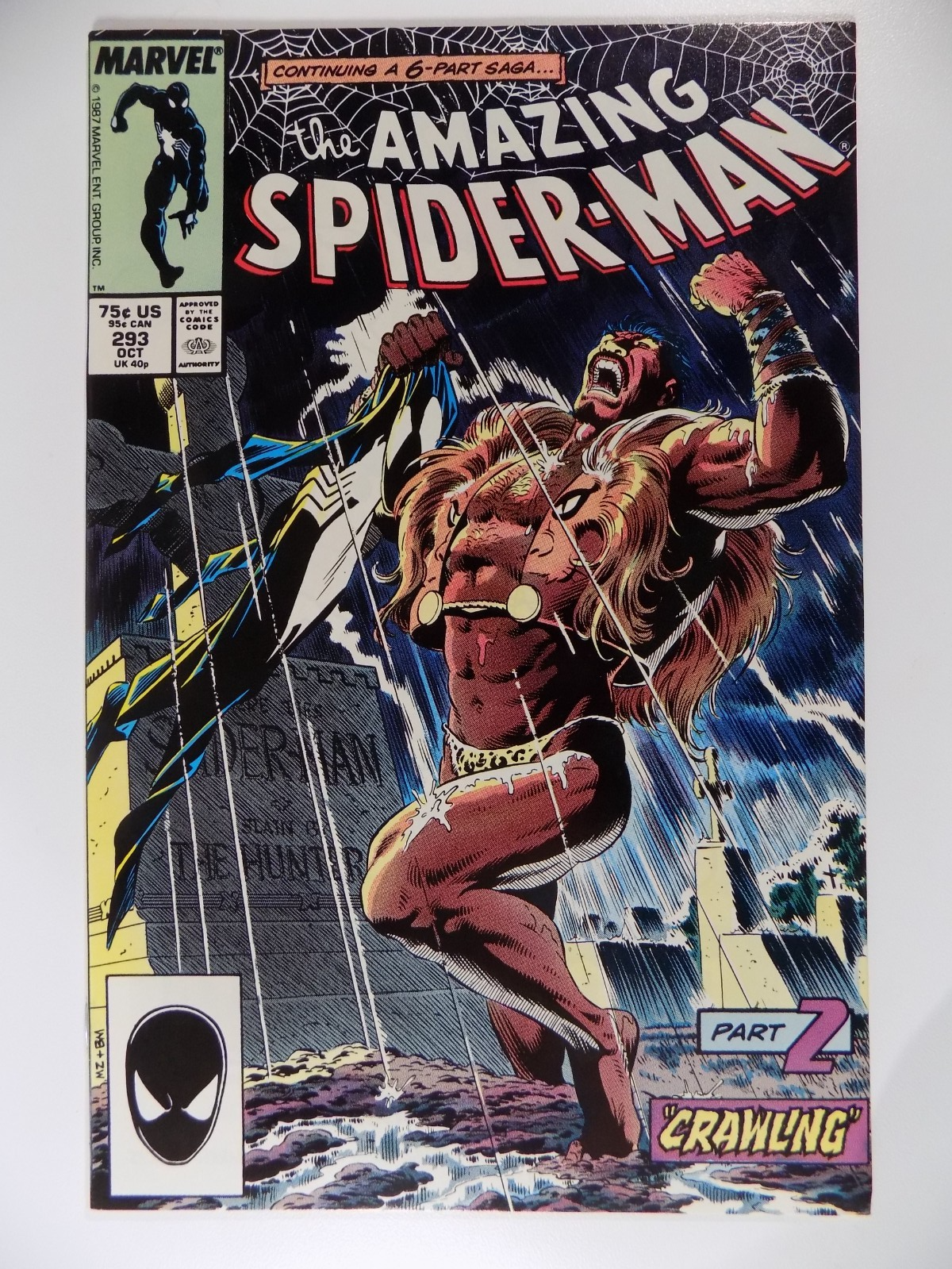 Amazing Spider-Man #293 Marvel Comic Very Fine+ October 1987