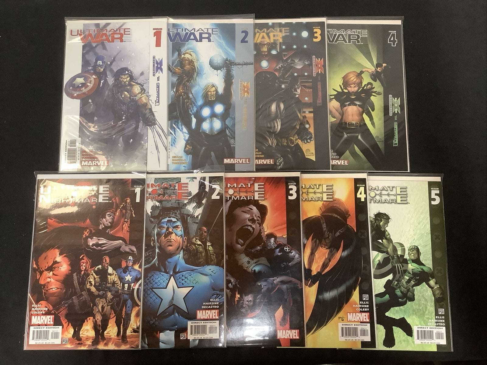Ultimate Universe Comic Bundle: Ultimate War #1-4, Ultimate Nightmare #1-5