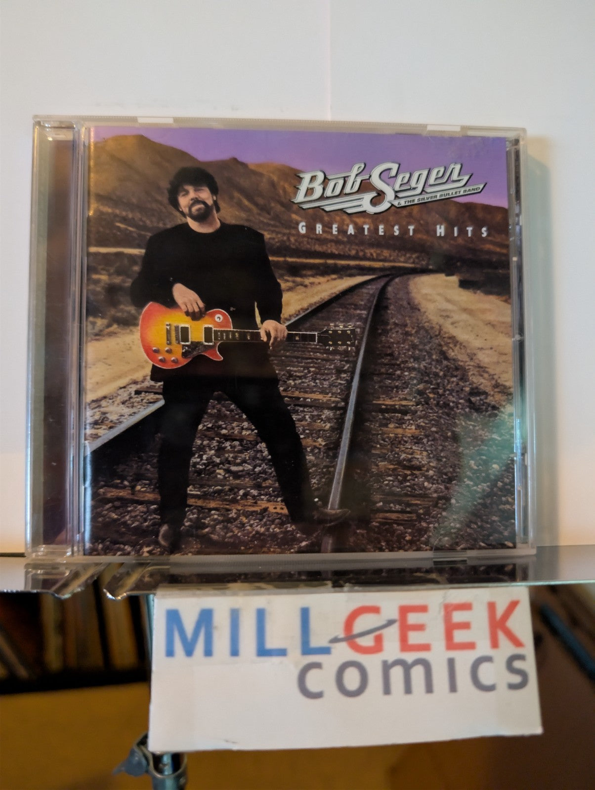 Classic Rock 4 CD lot (Stevie Ray Vaughan, Bob Seger, Santana)-JD
