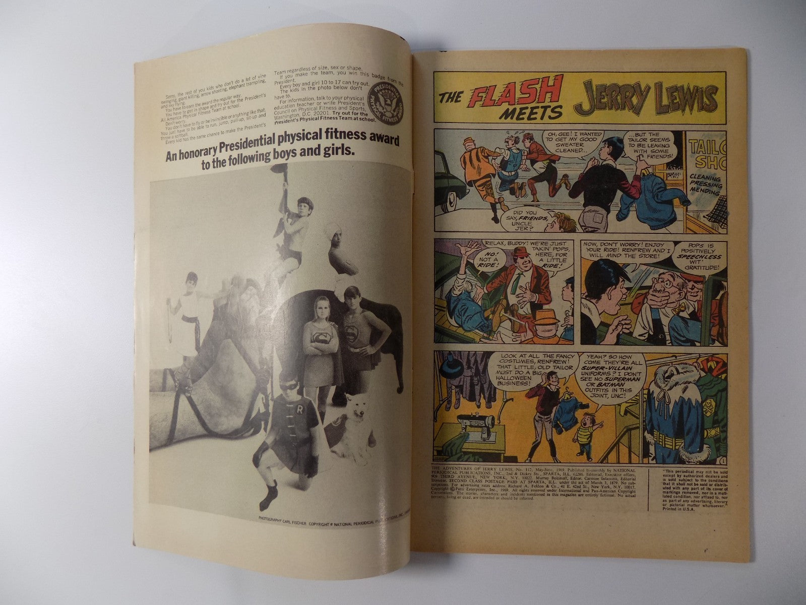 Jerry Lewis #112 DC Comic June 1969 Very Fine-