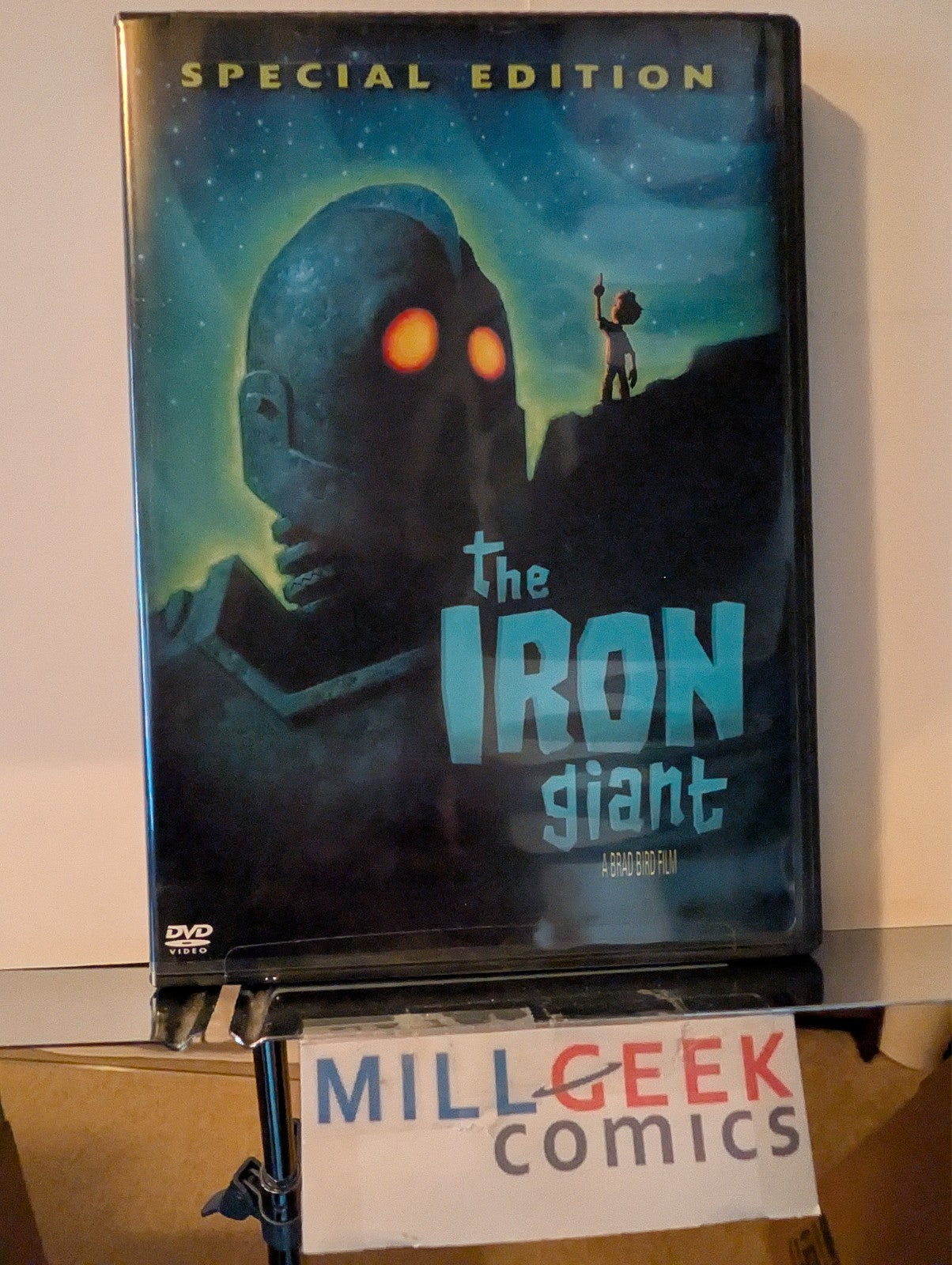 The Incredibles / The Iron Giant, 2 Brad Bird Movie Set (DVD) Like New -JD