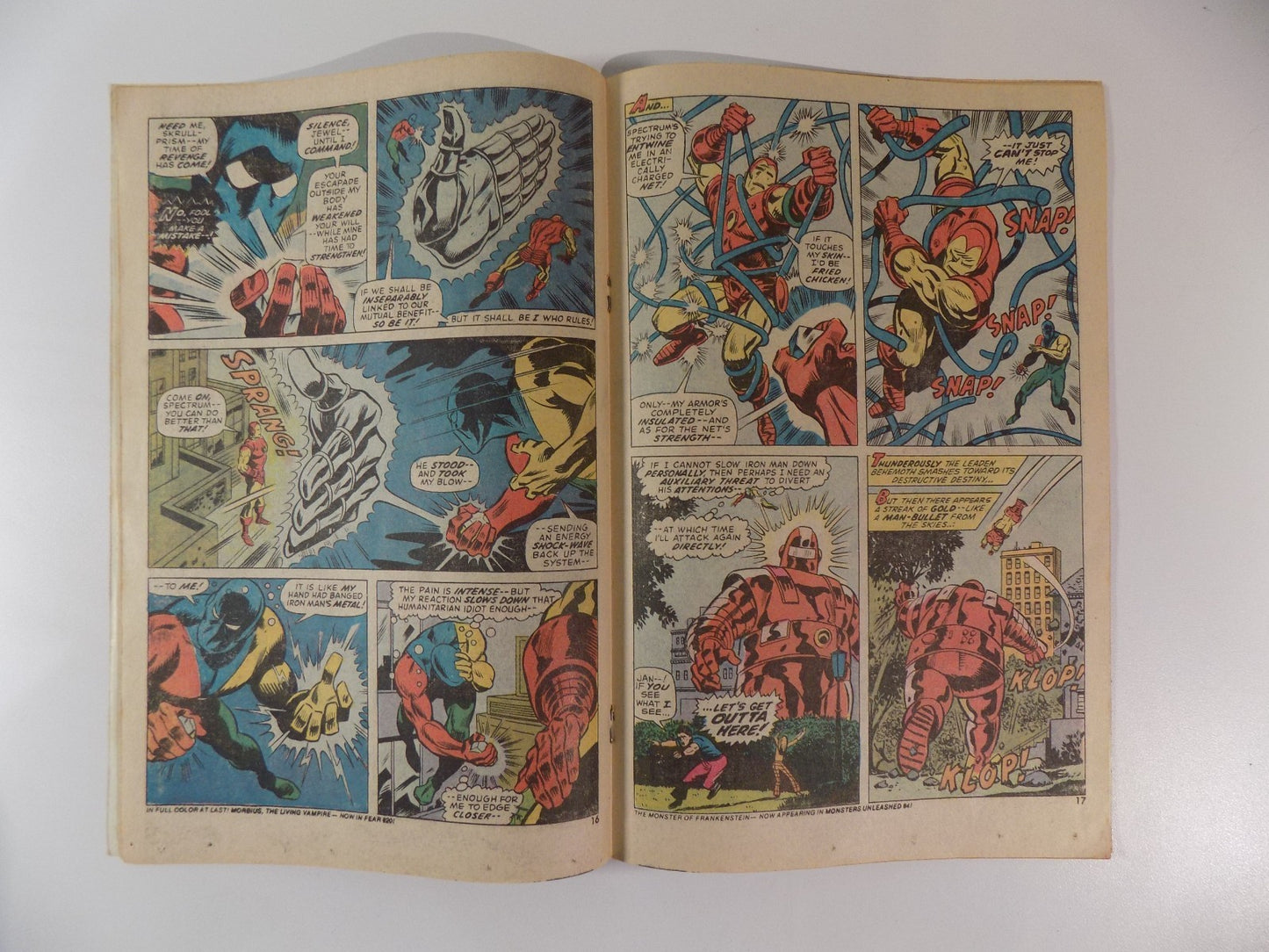 Iron Man #66 Marvel Comic February 1974 Very Good/Fine